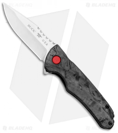 Buck Knives Buck Sprint Pro Liner Lock Knife Marble Carbon Fiber (3.125" Satin) 0841CFS 3 Buck Knives Buck Sprint Pro Liner Lock Knife Marble Carbon Fiber (3.125" Satin) 0841CFS