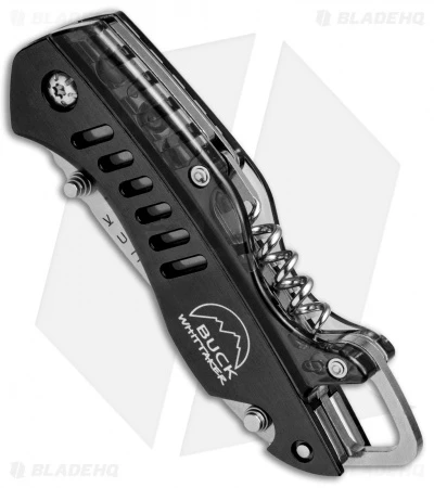 Buck Knives Buck Summit Liner Lock Knife Multi-Tool Black (2.5" Satin Serr) 4 Buck Knives Buck Summit Liner Lock Knife Multi-Tool Black (2.5" Satin Serr) - Image 2