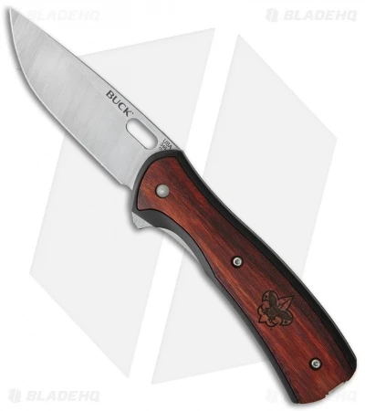 Buck Knives Buck Vantage BSA Liner Lock Knife Rosewood (3.25" Satin) 3 Buck Knives Buck Vantage BSA Liner Lock Knife Rosewood (3.25" Satin)