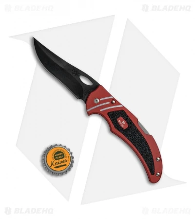 Buck Knives Buck Volt Lock Back Knife Red Aluminum (3.25" Black) 6 Buck Knives Buck Volt Lock Back Knife Red Aluminum (3.25" Black) - Image 4
