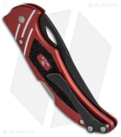 Buck Knives Buck Volt Lock Back Knife Red Aluminum (3.25" Black) 8 Buck Knives Buck Volt Lock Back Knife Red Aluminum (3.25" Black) -Buck Knives Buck Volt LB Red Aluminum Black 0710RDS B BHQ 66593 jr side