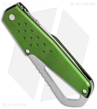 Buck Knives Buck Whittaker Approach Liner Lock Knife Green (2.625" Satin Serr) 5 Buck Knives Buck Whittaker Approach Liner Lock Knife Green (2.625" Satin Serr) - Image 3