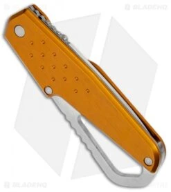 Buck Knives Buck Whittaker Approach Liner Lock Knife Orange (2.625" Satin Serr) -Buck Knives Buck Whittaker Approach LL Orange Serr B752 FGX BHQ 71310 jr side