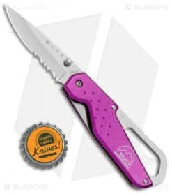 Buck Knives Buck Whittaker Approach Liner Lock Knife Purple (2.625" Satin Serr) 9 Buck Knives Buck Whittaker Approach Liner Lock Knife Purple (2.625" Satin Serr) -Buck Knives Buck Whittaker Approach LL Purple B752 PLX BHQ 71307 jr bottlecap