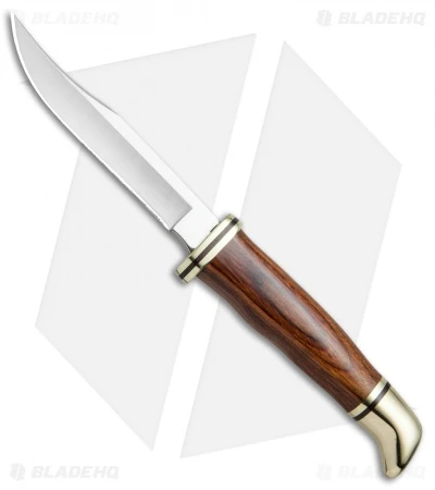 Buck Knives Buck Woodsman Cocobolo Fixed Blade Knife (4.00" Satin) 0102BRS-B 3 Buck Knives Buck Woodsman Cocobolo Fixed Blade Knife (4.00" Satin) 0102BRS-B