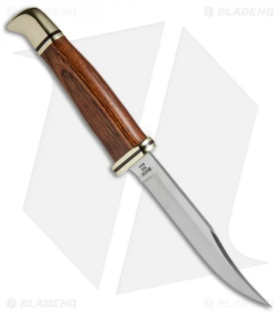 Buck Knives Buck Woodsman Cocobolo Fixed Blade Knife (4.00" Satin) 0102BRS-B 4 Buck Knives Buck Woodsman Cocobolo Fixed Blade Knife (4.00" Satin) 0102BRS-B - Image 2