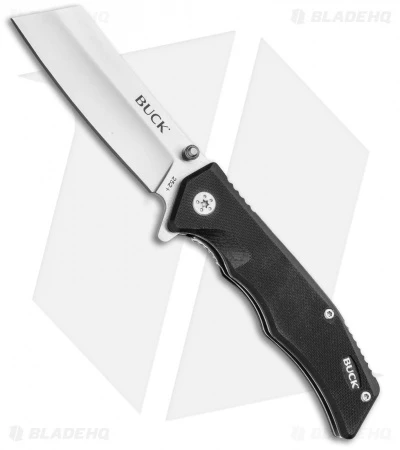 Buck Knives Buck Trunk Liner Lock Knife Black G-10 (2.875" Satin) 0252BKS 3 Buck Knives Buck Trunk Liner Lock Knife Black G-10 (2.875" Satin) 0252BKS