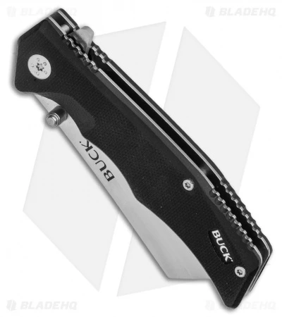 Buck Knives Buck Trunk Liner Lock Knife Black G-10 (2.875" Satin) 0252BKS 4 Buck Knives Buck Trunk Liner Lock Knife Black G-10 (2.875" Satin) 0252BKS - Image 2