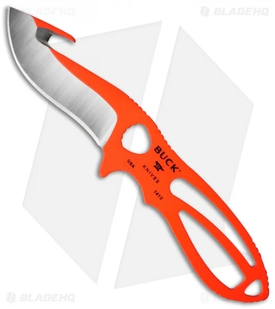 Buck Knives Buck PakLite Large Guthook Skinner Knife (3.5" Orange) 0141ORG-B 3 Buck Knives Buck PakLite Large Guthook Skinner Knife (3.5" Orange) 0141ORG-B