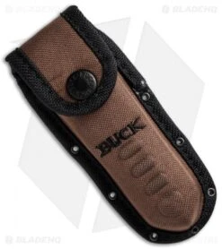 Buck Knives Buck 183 Alpha Crosslock Knife Red Hoofpick (3" Satin Serr) 0183RDS -Buck Knives buck 0183rds b sheath