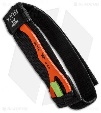 Buck Knives Buck 299 Strap Cutter Orange W/ Nylon Sheath 0299ORG-B 5 Buck Knives Buck 299 Strap Cutter Orange W/ Nylon Sheath 0299ORG-B - Image 3