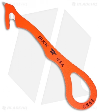 Buck Knives Buck 299 Strap Cutter Orange W/ Nylon Sheath 0299ORG-B 3 Buck Knives Buck 299 Strap Cutter Orange W/ Nylon Sheath 0299ORG-B
