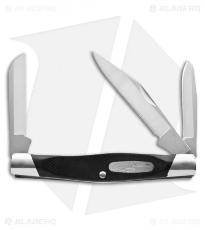 Buck Knives Buck Stockman Knife 3.875" Black Valox 0301BKS 3 Buck Knives Buck Stockman Knife 3.875" Black Valox 0301BKS