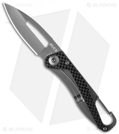 Buck Knives Buck Apex Frame Lock Knife Carbon Fiber (2.625" Gray) 0818CFS 3 Buck Knives Buck Apex Frame Lock Knife Carbon Fiber (2.625" Gray) 0818CFS