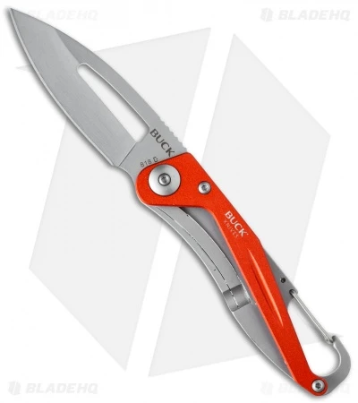 Buck Knives Buck Apex Frame Lock Knife Orange (2.625" Satin) 0818ORS 3 Buck Knives Buck Apex Frame Lock Knife Orange (2.625" Satin) 0818ORS