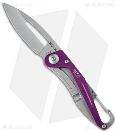Buck Knives Buck Apex Frame Lock Knife Purple (2.625" Satin) 0818PPS 3 Buck Knives Buck Apex Frame Lock Knife Purple (2.625" Satin) 0818PPS