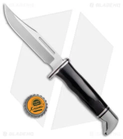 Buck Knives Buck 117 Brahma Fixed Blade Knife Black Phenolic (4.5" Satin) 0117BKS-B 9 Buck Knives Buck 117 Brahma Fixed Blade Knife Black Phenolic (4.5" Satin) 0117BKS-B -Buck Knives buck 117 Brahma fixed blade Black phenolic satin BHQ 179259 jr bottlecap