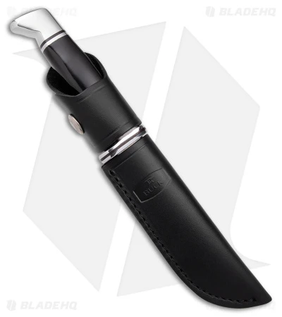 Buck Knives Buck 117 Brahma Fixed Blade Knife Black Phenolic (4.5" Satin) 0117BKS-B 5 Buck Knives Buck 117 Brahma Fixed Blade Knife Black Phenolic (4.5" Satin) 0117BKS-B - Image 3