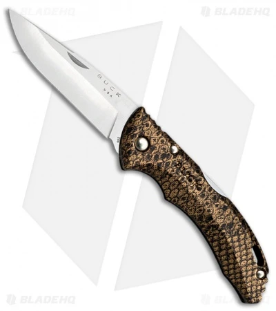 Buck Knives Buck Bantam BHW Copperhead Lockback Knife (3.625" Satin) 3 Buck Knives Buck Bantam BHW Copperhead Lockback Knife (3.625" Satin)