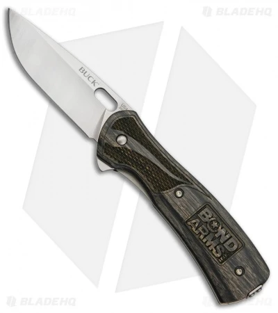 Buck Knives Buck Bond Arms Liner Lock Knife Black Ash (3.125" Satin) BD3209 3 Buck Knives Buck Bond Arms Liner Lock Knife Black Ash (3.125" Satin) BD3209