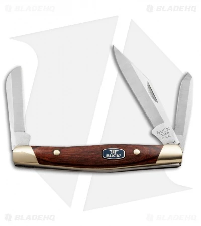 Buck Knives Buck Cadet Knife 3.25" Rosewood Dymondwood 0303RWS 3 Buck Knives Buck Cadet Knife 3.25" Rosewood Dymondwood 0303RWS