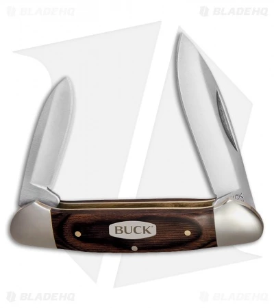 Buck Knives Buck 389 Canoe Knife 3.625" Woodgrain 0389BRS 3 Buck Knives Buck 389 Canoe Knife 3.625" Woodgrain 0389BRS