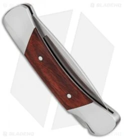 Buck Knives Buck Duke Knife 4.5" Rosewood Dymondwood 0500RWS 6 Buck Knives Buck Duke Knife 4.5" Rosewood Dymondwood 0500RWS -Buck Knives buck duke folding satin plain 0500rws BHQ 22318 jr side