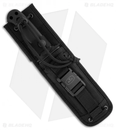 Buck Knives Buck Intrepid-L Black Knife Fixed Blade (5" Black Plain) 0625BKS-B 4 Buck Knives Buck Intrepid-L Black Knife Fixed Blade (5" Black Plain) 0625BKS-B - Image 2