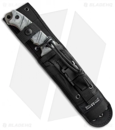 Buck Knives Buck/Hood Thug Fixed Blade Knife Micarta (7" Black) 0070BKSBH 4 Buck Knives Buck/Hood Thug Fixed Blade Knife Micarta (7" Black) 0070BKSBH - Image 2