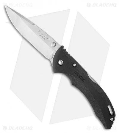 Buck Knives Buck Bantam BLW Lockback Knife Black (3.125" Satin) 0285BKS 3 Buck Knives Buck Bantam BLW Lockback Knife Black (3.125" Satin) 0285BKS
