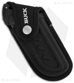 Buck Knives Buck Folding Omni Hunter 12PT Guthook Knife Black (4" Satin Plain) 0398BKG 7 Buck Knives Buck Folding Omni Hunter 12PT Guthook Knife Black (4" Satin Plain) 0398BKG -Buck Knives buck knives folding omni hunder 12pt satin drop point black 0397bks b sheath