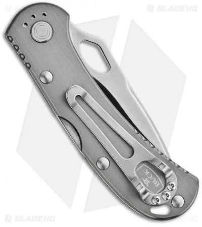 Buck Knives Buck SpitFire Lockback Knife Gray (3.25" Satin) 0722GYS1 4 Buck Knives Buck SpitFire Lockback Knife Gray (3.25" Satin) 0722GYS1 - Image 2
