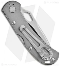 Buck Knives Buck SpitFire Green Folding Knife (3.25" Satin Serr) 0722GRX1 7 Buck Knives Buck SpitFire Green Folding Knife (3.25" Satin Serr) 0722GRX1 -Buck Knives buck knives spitfire grey orange 0722gyx1 b back 4