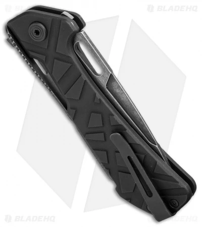 Buck Knives Buck Marksman Tanto Folding Knife (3.5" Black SW) 0831BKS-B 5 Buck Knives Buck Marksman Tanto Folding Knife (3.5" Black SW) 0831BKS-B - Image 3