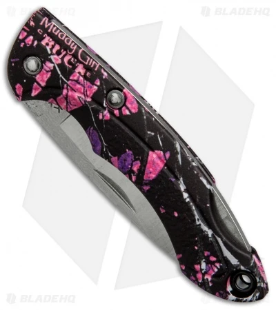 Buck Knives Buck Nano Bantam Lockback Knife Pink Muddy Girl Camo (1.875" Satin) 0283CMS31 4 Buck Knives Buck Nano Bantam Lockback Knife Pink Muddy Girl Camo (1.875" Satin) 0283CMS31 - Image 2