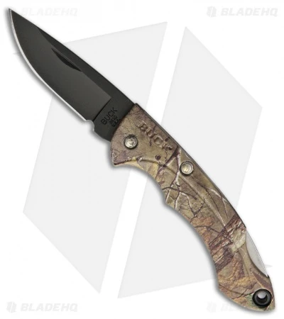 Buck Knives Buck Nano Bantam RealTree Camo Folding Knife (1.875" Black) 3 Buck Knives Buck Nano Bantam RealTree Camo Folding Knife (1.875" Black)