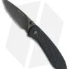 Buck Knives Buck Nobleman Frame Lock Knife Sim Carbon Fiber (2.625" Gray) 0327CFS -Buck Knives buck nobleman 372cfs b