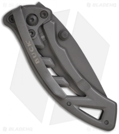 Buck Knives Buck Parallex Frame Lock Knife (2.25" Gray) 0316TTS-B 4 Buck Knives Buck Parallex Frame Lock Knife (2.25" Gray) 0316TTS-B - Image 2