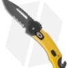 Buck Knives Buck Redpoint Rescue Yellow Folding Knife (2.75" Gray Serr) 0753YWX-B 2 Buck Knives Buck Redpoint Rescue Yellow Folding Knife (2.75" Gray Serr) 0753YWX-B -Buck Knives buck redpoint rescue 0753ywx b yellow