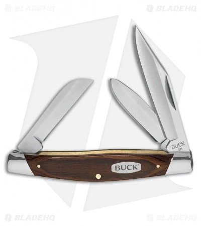 Buck Knives Buck Stockman Knife 4" Woodgrain 0371BRS 3 Buck Knives Buck Stockman Knife 4" Woodgrain 0371BRS