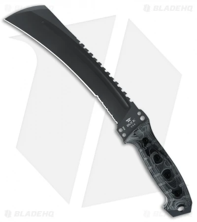 Buck Knives Buck Talon Black Fixed Blade Knife (10" Black) 0808BKX 3 Buck Knives Buck Talon Black Fixed Blade Knife (10" Black) 0808BKX