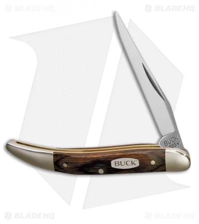Buck Knives Buck Toothpick Knife 3" Woodgrain 0385BRS 3 Buck Knives Buck Toothpick Knife 3" Woodgrain 0385BRS