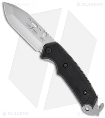 Buck Knives TOPS Knives / Buck CSAR-T Responder Folding Knife (3.5" Bead Blast) 0091BKSTP-B 3 Buck Knives TOPS Knives / Buck CSAR-T Responder Folding Knife (3.5" Bead Blast) 0091BKSTP-B