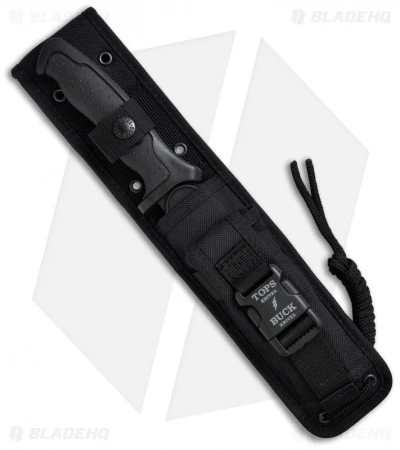 Buck Knives TOPS Knives / Buck Large Nighthawk Fixed Blade Knife (6.5" Plain) 0650BKSTP-B 4 Buck Knives TOPS Knives / Buck Large Nighthawk Fixed Blade Knife (6.5" Plain) 0650BKSTP-B - Image 2