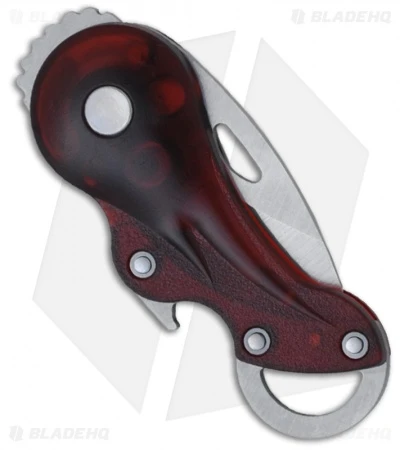 Buck Knives Buck Transport Red Folding Key Chain Pocket Knife (1.25" Satin) 0756RDS-B 4 Buck Knives Buck Transport Red Folding Key Chain Pocket Knife (1.25" Satin) 0756RDS-B - Image 2