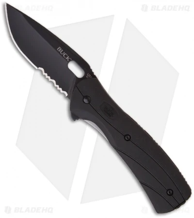 Buck Knives Buck Vantage Force Select Liner Lock Knife (3.25" Black Serr) 0845BKX-B 3 Buck Knives Buck Vantage Force Select Liner Lock Knife (3.25" Black Serr) 0845BKX-B