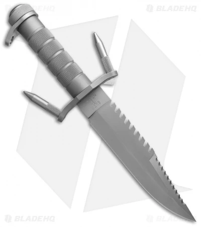 Buck Knives Vintage BuckMaster 184 Survival Knife (7.5" Bead Blast) 4 Buck Knives Vintage BuckMaster 184 Survival Knife (7.5" Bead Blast) - Image 2