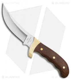 Buck Knives Buck Kalinga Legacy Fixed Blade Knife Brown Burlap Micarta (4.8" Satin)